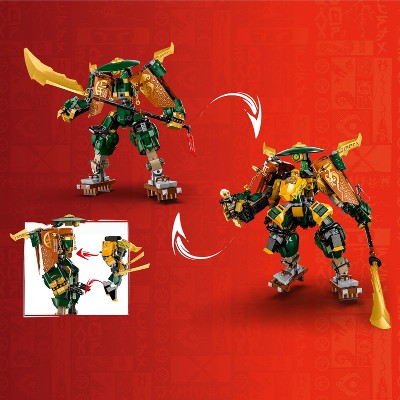 LEGO NINJAGO Lloyd and Arin&#39;s Ninja Team Mechs Ninja Building Toy 71794_1