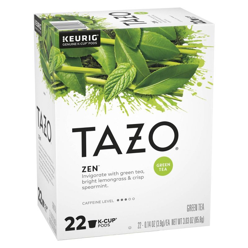 TAZO Zen Green Tea Caffeinated Keurig K-Cup Pods - 22ct, 4 of 7