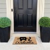 A1HC Natural Coir Flocked Door mat with Heavy Duty Non-Slip PVC Backing, Low-Profile Durable Doormat - 3 of 4