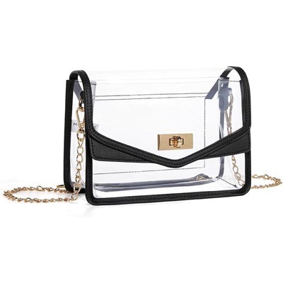 Snapklik.co : FINGUOLA Clear Bag Stadiu Approved,Clear Purses For...