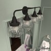 Hunter Fans Cypress Grove 4 - Light Vanity in  Natural Iron - 2 of 4