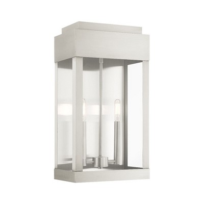 Livex Lighting York 2 - Light Wall Light in  Brushed Nickel