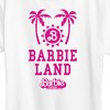 Women's - Barbie - Barbie Land Palm Trees & Sun Short Sleeve Graphic T-Shirt - 2 of 4