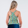 Women's Calypsa Maya Tankini Swim Top WIth Removable Cups Plus Size - 2 of 3