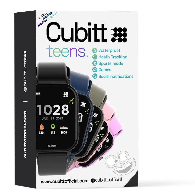 Cubitt Teens Smart Watch Fitness Tracker for Teens, 5 of 6