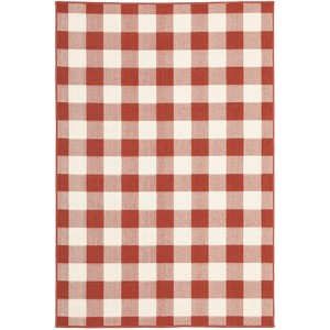 Oriental Weavers Meridian 2598R Red/ Ivory Indoor/Outdoor Area Rug - 8'6" x 13' - 1 of 4