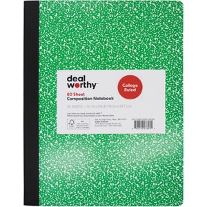 Composition Book College Ruled - Dealworthy™ - 1 of 1