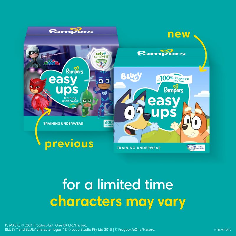 Pampers Easy Ups Bluey Training Underwear - (Select Size and Count), 3 of 19
