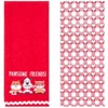 The Lakeside Collection Set of 2 Valentine's Day Embroidered Kitchen Towels - 2 of 3