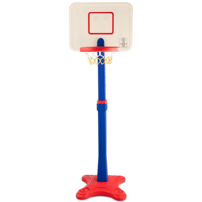 Costway Kids Children Basketball Hoop Stand Adjustable Height Indoor Outdoor Sports Toy, 1 of 9