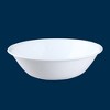 Corelle 2qt Serving Bowl Winter Frost White: Vitrelle, Round, Solid Pattern, Dishwasher & Microwave Safe, 10.25" Diameter - 3 of 4