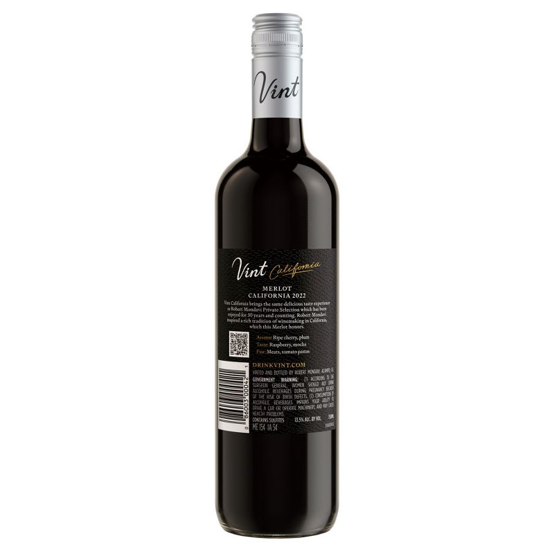 Robert Mondavi Private Selection Merlot Red Wine - 750ml Bottle, 3 of 17