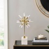 Decorative Crystal Starburst Statue with Base for Home Decor - Stylish Sculpture Accent for Office, Shelf, and Living Room Decor - 4 of 4