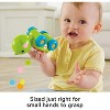 Fisher-Price Baby Crawling Toy Poppity Pop Turtle Push-Along Vehicle with Ball Popping Sounds for Infants Ages 6+ Months - 4 of 4