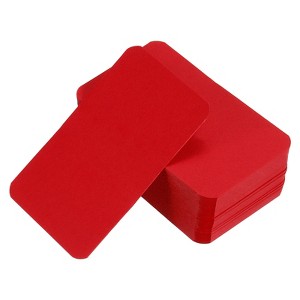 Unique Bargains Mini Blank Paper DIY Gift Craft Business Cards 100 Pcs - 1 of 4