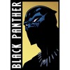 Men's Marvel Black Panther Fierce Expression Pull Over Hoodie - 2 of 4