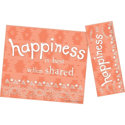 Barker Creek Happiness Award & Bookmark Set Peach 30/Pack BC436