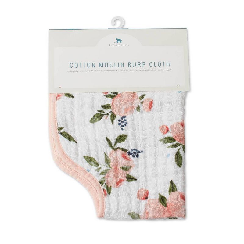 Little Unicorn Cotton Muslin Burp Cloth, 4 of 5