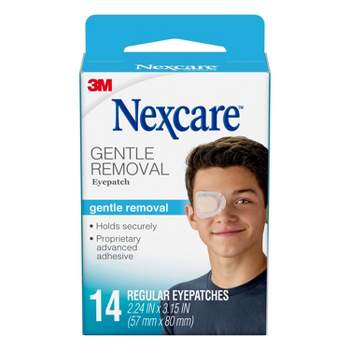 Nexcare Gentle Removal Eye Patch Regular - 14ct