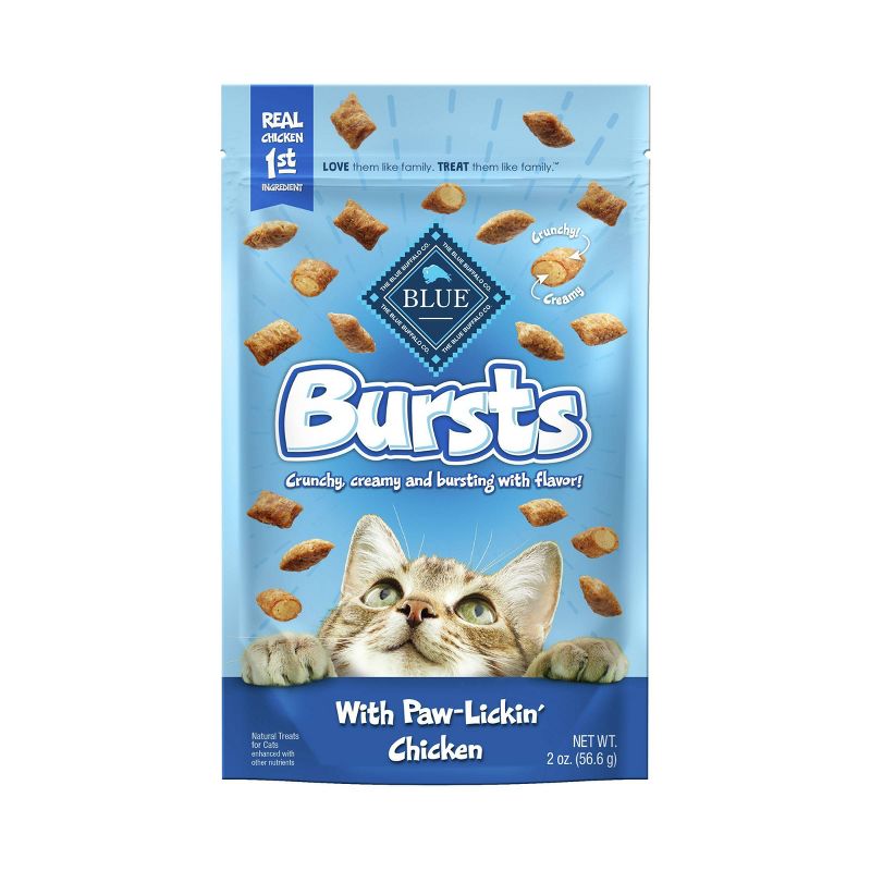 Blue Buffalo Bursts with Chicken Crunchy & Creamy Cat Treats, 1 of 6