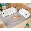 AMERLIFE Modular Sectional Sofa with USB Ports, Cup Holders& Hidden Storage for Office Living Room - 2 of 4