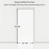 Unipaws Extra Tall Cat Gate - Black | Multiple Sizes - 4 of 4