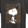 Women's - Peanuts - Boo Snoopy Scared Short Sleeve Graphic T-Shirt - 2 of 4
