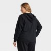 Women's Fleece Hooded Zip-Up Sweatshirt - Ava & Viv™ - 2 of 3