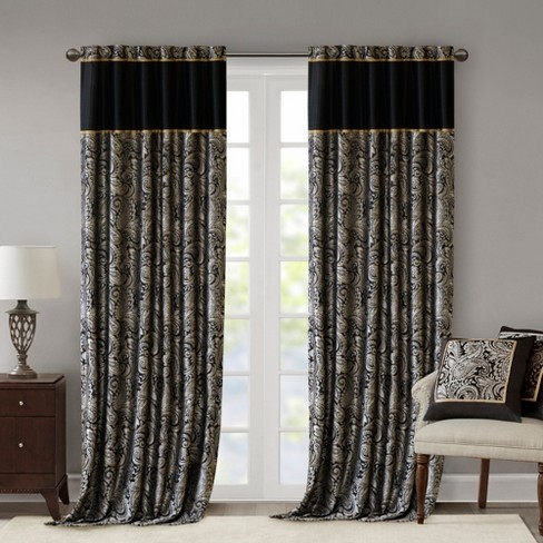 Set of 2 Valerie Window Curtain Panel - image 1 of 4