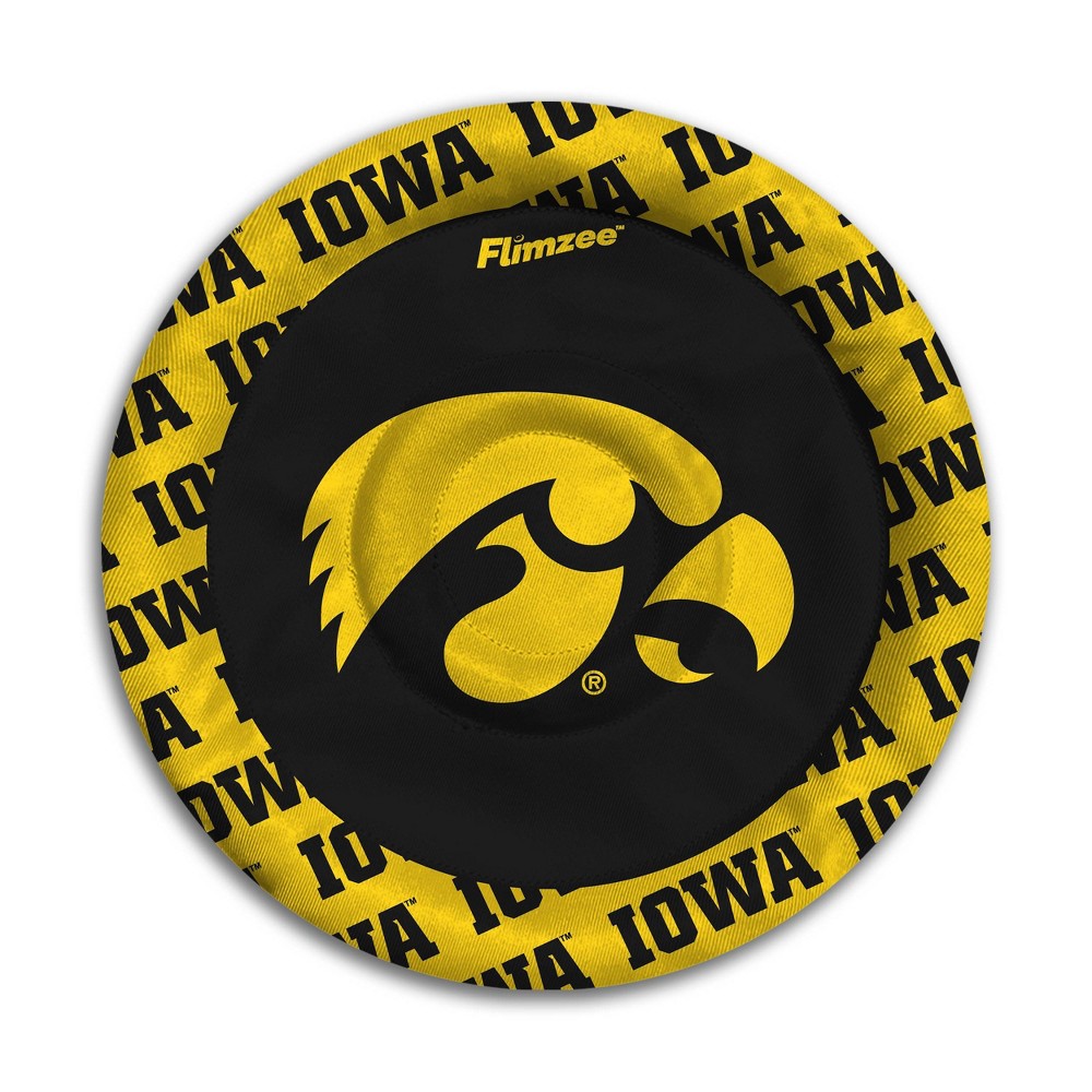 NCAA Iowa Hawkeyes Flimzee Flying Disc: Polyester Toy for Ages 2+