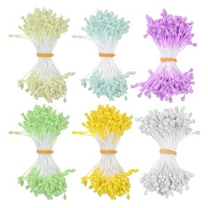 Unique Bargains Rope Resin Multipurpose Use Diy Flower Stamens 2.17 x 0.12 Inch - 1 of 4