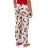 Seven Times Six Dr. Seuss The Grinch Pajamas Women's Festive Mischief Lounge Sleep Pants - 4 of 4