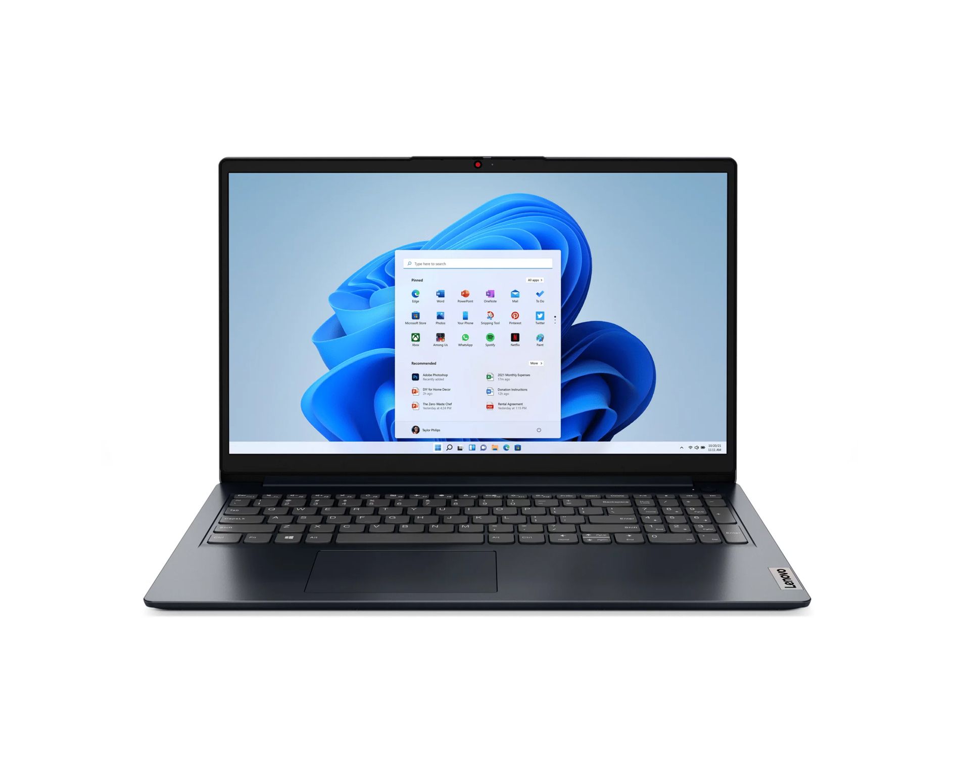 Refurbished: Lenovo Ideapad 1 15Amn7 15.6" Laptop Ryzen 3 7320U 8GB 256GB SSD W11H - Manufacturer Refurbished