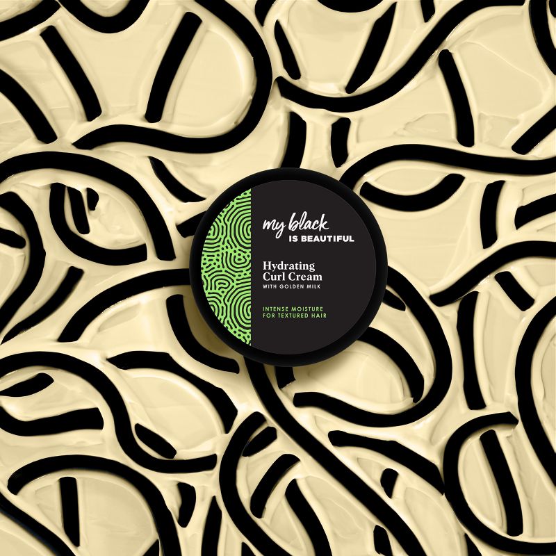 My Black is Beautiful Sulfate Free Hydrating Curl Cream with Golden Milk for Curly Hair - 7.6 fl oz, 5 of 6
