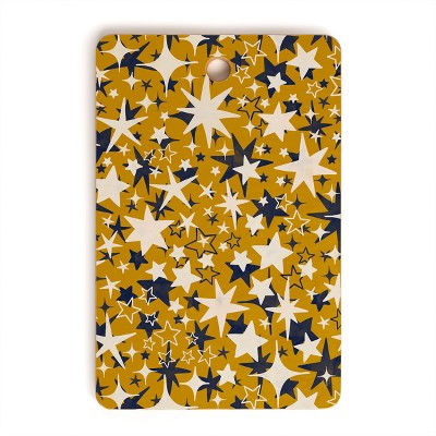 Marta Barragan Camarasa Starry sky of stars Cutting Board Rectangle -Deny Designs