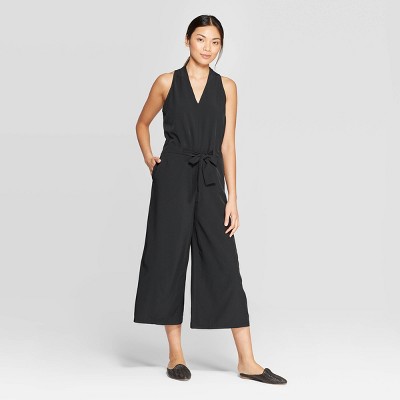 halter tie jumpsuit