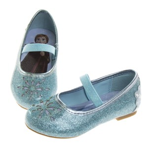 Disney Girls Mary Jane Flats - Kids Character Princess Dress up Slip-on Shoes (Toddler/Little Kid) - 1 of 4