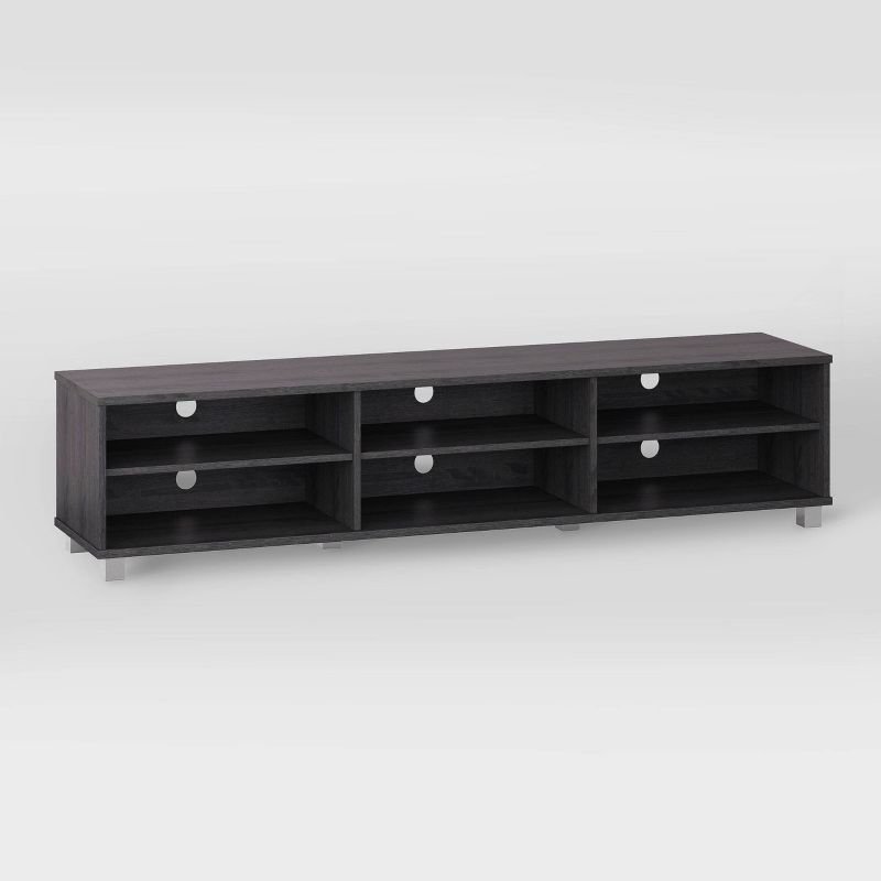Hollywood TV Stand for TVs up to 85&#34; Wood Grain - CorLiving, 5 of 13