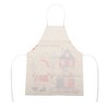 Unique Bargains Christmas Aprons Linen Beige White Black Red Gray 21.65"x26.77" 1 Pcs - 4 of 4