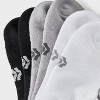 Men's Tonal Quarter 3pk Crew Socks - All In Motion™ 6-12 - 3 of 3