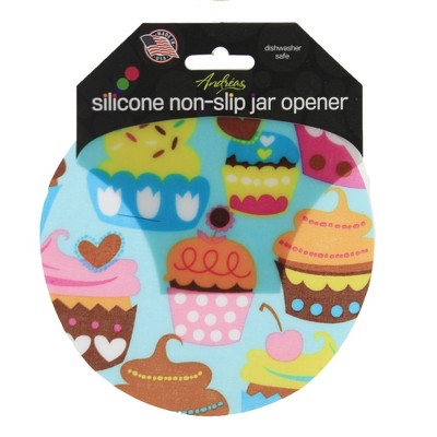 Tabletop 6.0" Cupcake Jar Opener Silicone Non-Slip Andrea  -  Jar Openers
