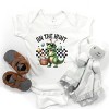 The Juniper Shop On The Hunt Dino Baby Short Sleeve Bodysuit - 2 of 4