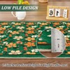 Floral Washable Rugs Kitchen Runners for Hallway Laundry Contemporary Flower Girls Bedroom Rug Non Slip Kids Playroom Carpet - 3 of 4