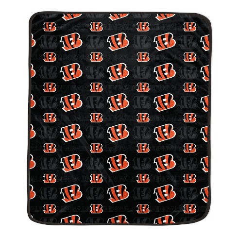 Cincinnati Bengals Fleece Fabric - NFL Football Team Fleece Fabric