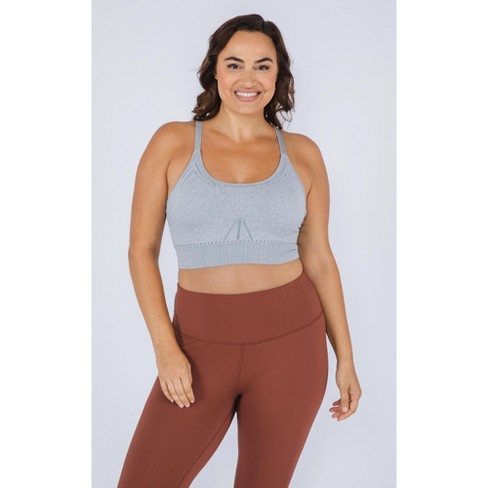 Avia Women's Plus Size Low Impact Corset Seamed Sports Bra, 45% OFF