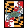 Briarwood Lane Garden Flag 12x18 For Outdoor Maryland Crabs Summer For Summer Garden Flag Flags For Outside - 3 of 4