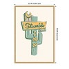 Amanti Art Stumble Inn Roadside Motel Art by The Whiskey Ginger Canvas Wall Art Print Framed - 3 of 4