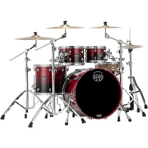 Mapex Saturn Rock 4-Piece Shell Pack With 22" Bass Drum Scarlet Fade - 1 of 3