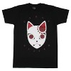 Demon Slayer Mens' Tanjiro Warding Mask Anime Graphic Print T-Shirt Adult - 2 of 4