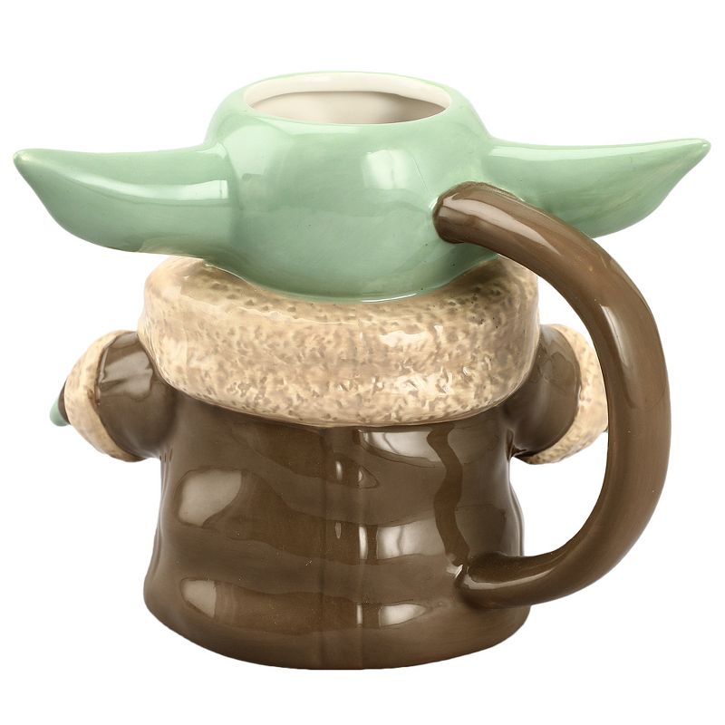 Star Wars' The Mandalorian "Grogu" 20oz Sculpted Ceramic Mug, 5 of 6
